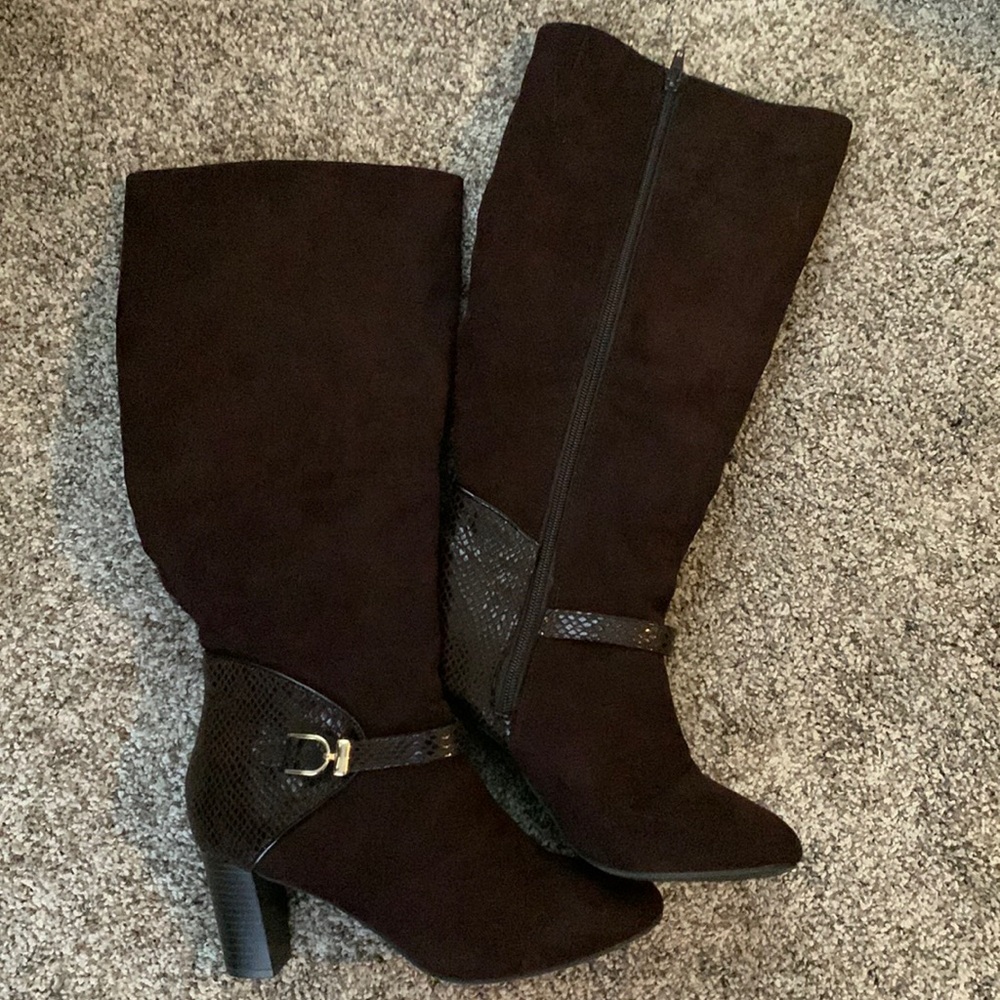 Karen Scott Sharron Suede Boots NWT